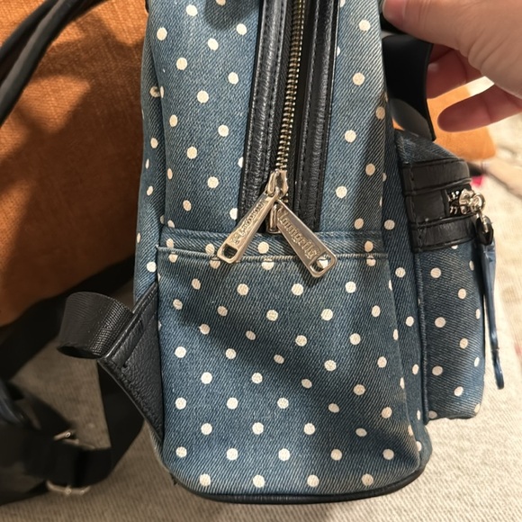 Disney Loungefly Denim Minnie Backpack - Picture 12 of 13